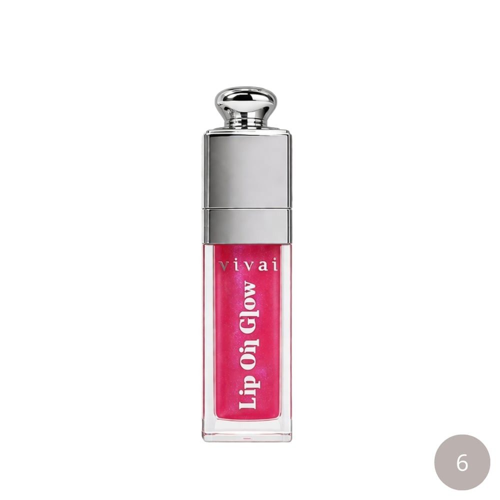 Gloss Lip Oil Glow Efeito Espelhado 9,5ml Vivai
