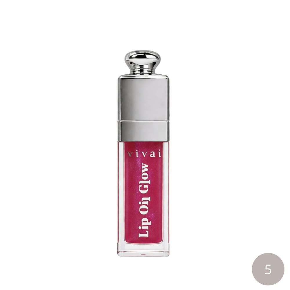 Gloss Lip Oil Glow Efeito Espelhado 9,5ml Vivai