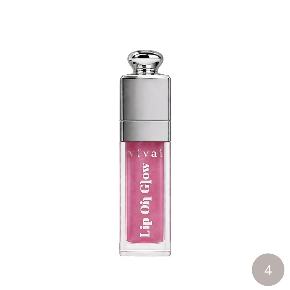 Gloss Lip Oil Glow Efeito Espelhado 9,5ml Vivai