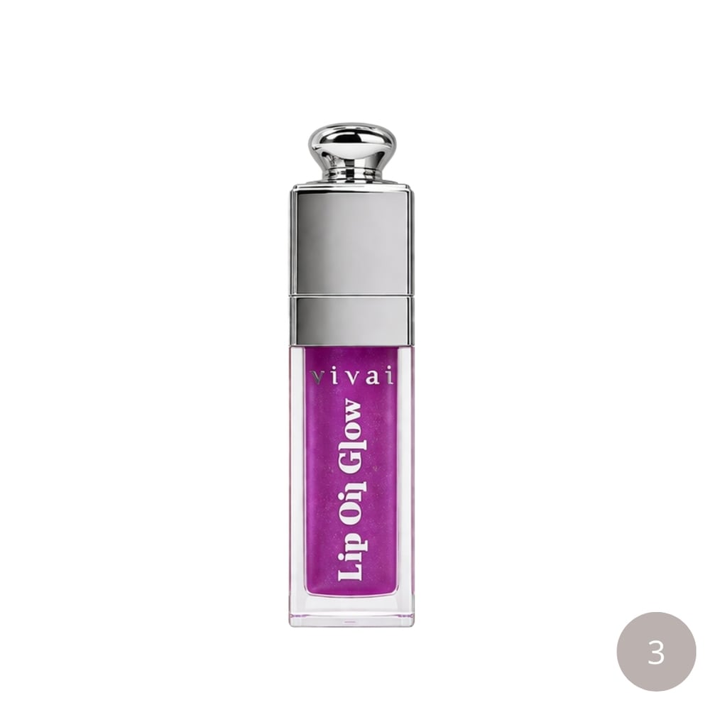 Gloss Lip Oil Glow Efeito Espelhado 9,5ml Vivai