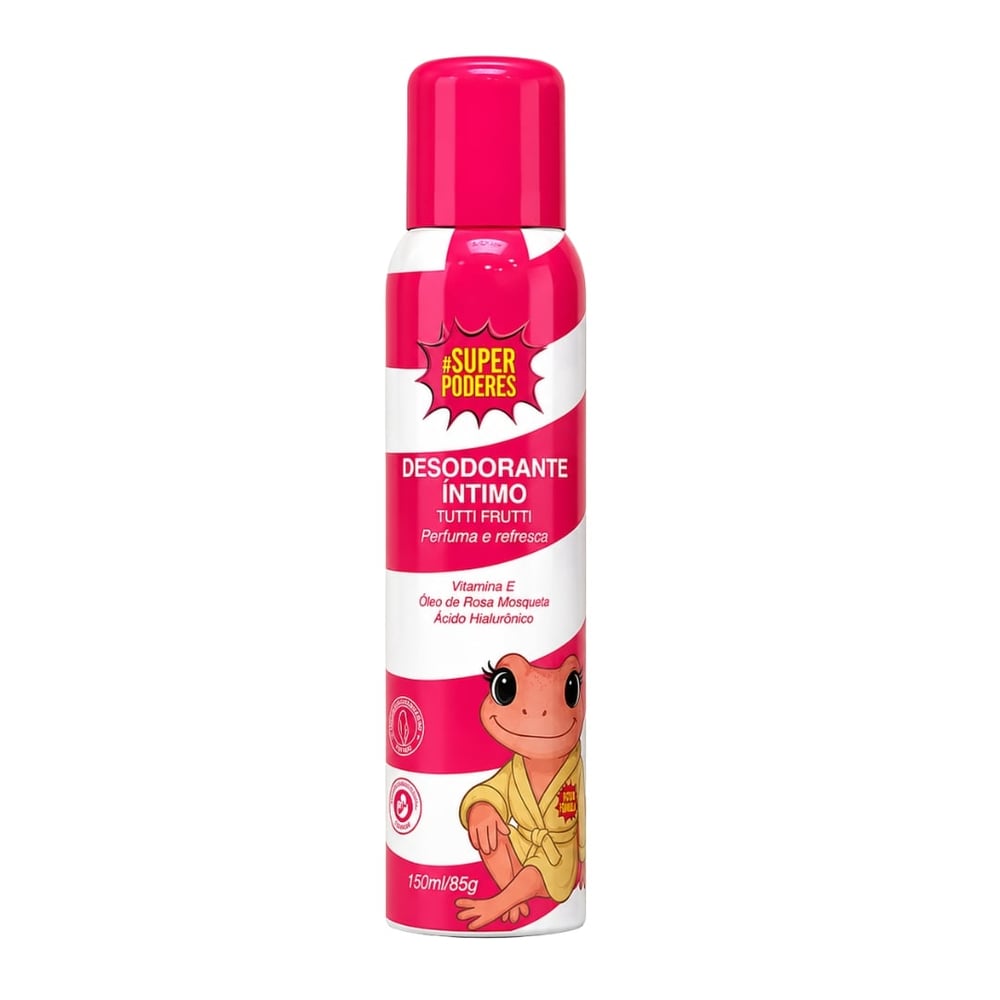 Desodorante íntimo Feminino Super Poderes 150ml Vivai
