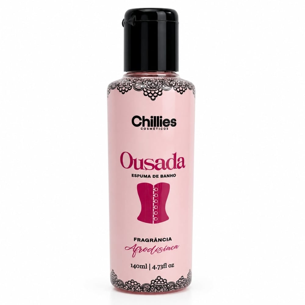 Ousada Espuma De Banho Afrodisíaca 140ml Chillies 