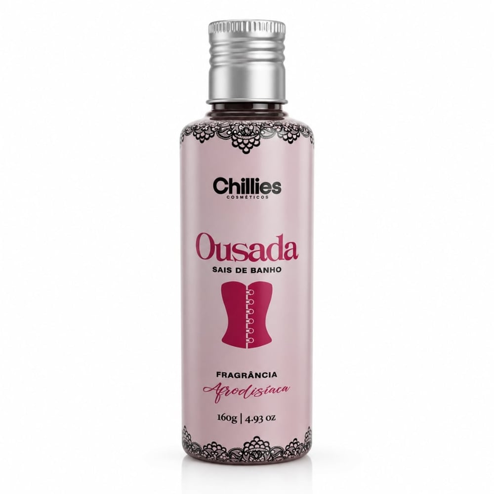 Ousada Sais De Banho Afrodisíaca 160g Chillies 