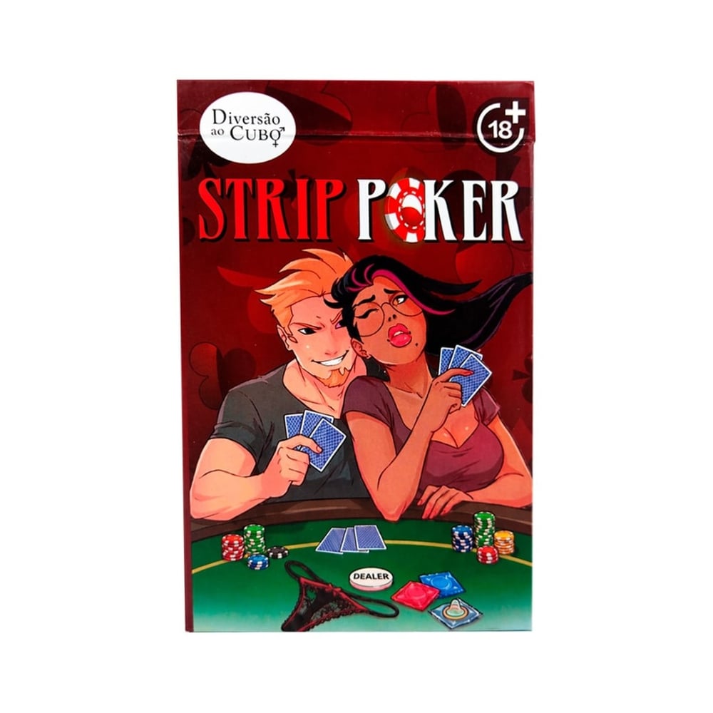 Baralho Erótico Strip Poker 55 Cartas Diversão Ao Cubo