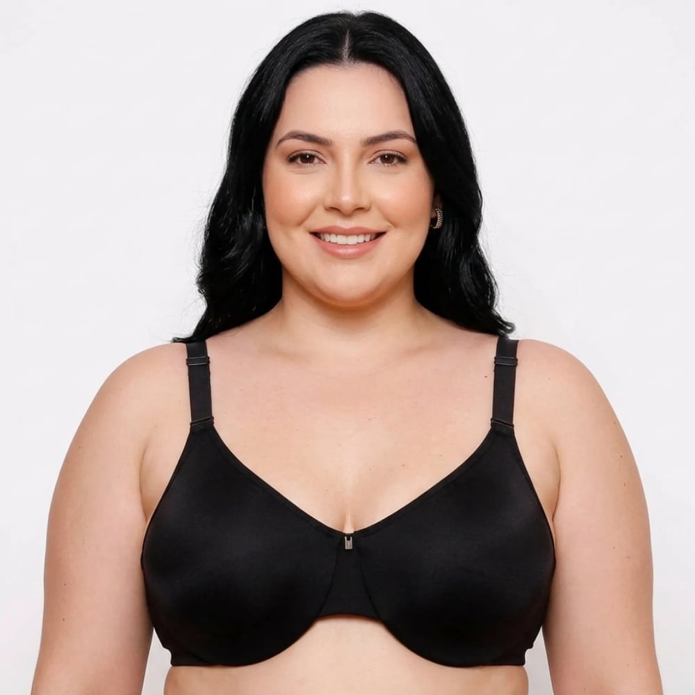 Sutiã Plus Size Sem Bojo Com Aros Anatômicos Nayane