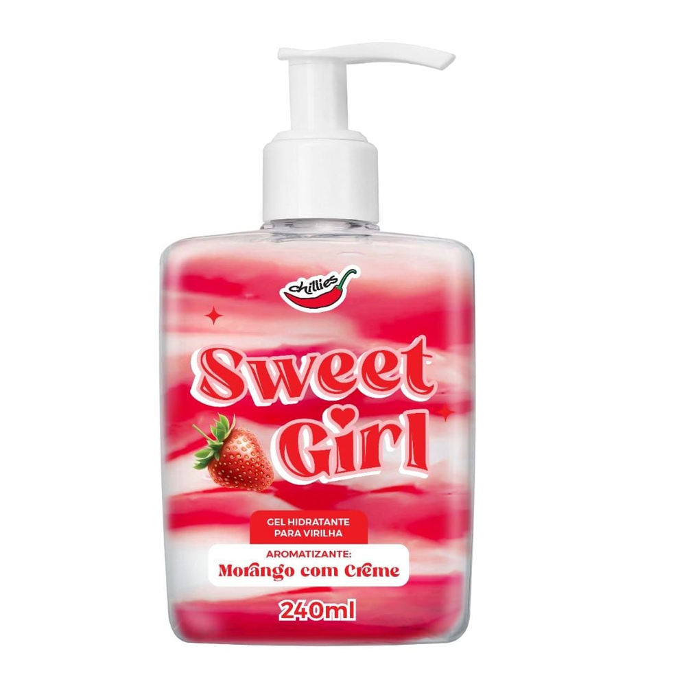 Sweet Girl Gel Hidratante Para Virilha 240ml Chillies