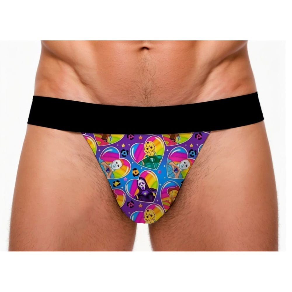 Cueca Sensual Jockstrap Pride Sortida Pimenta Sexy