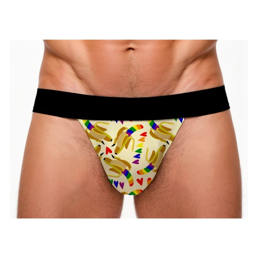 Cueca Sensual Jockstrap Pride Sortida Pimenta Sexy