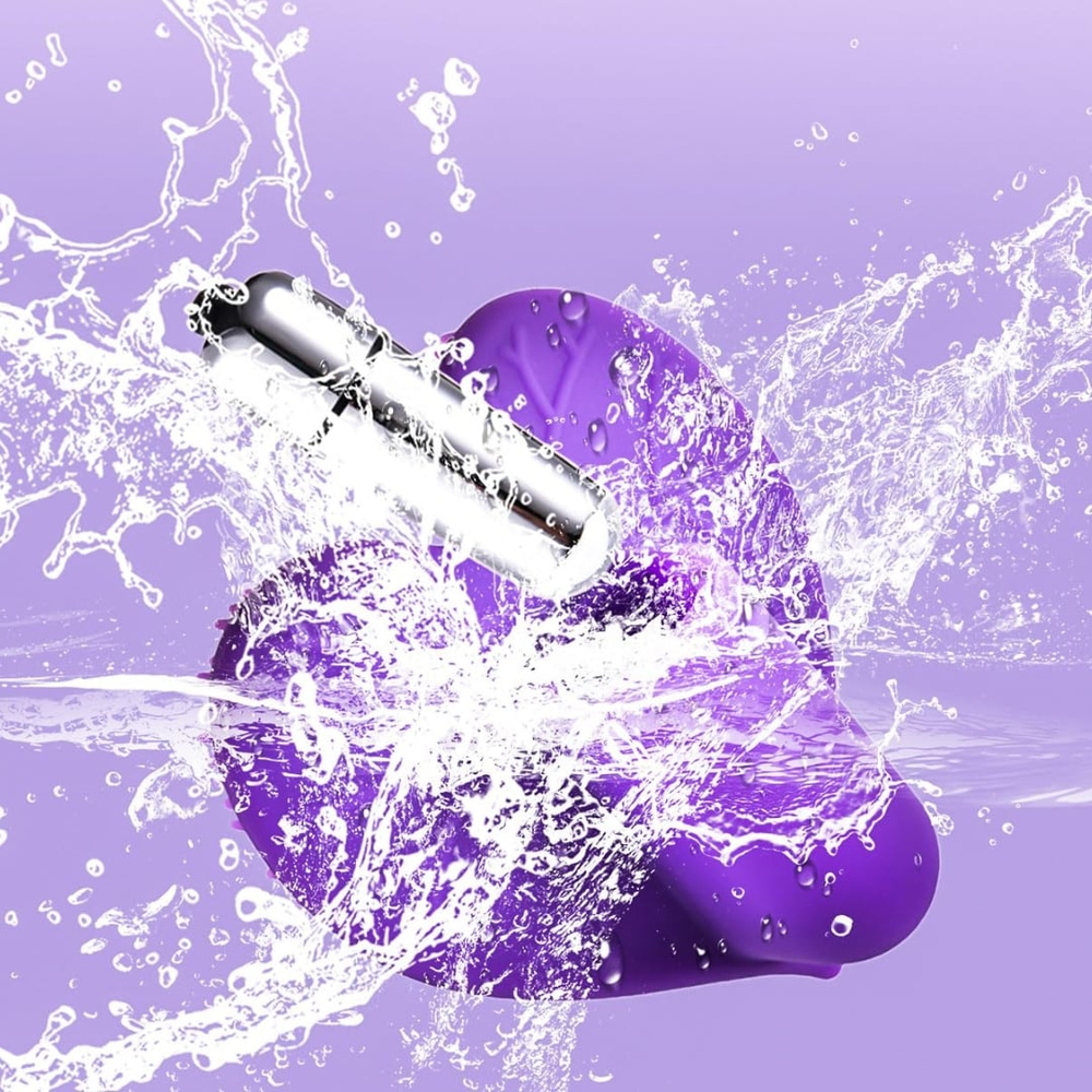 Vibrador De Calcinha Coração Com Cerdas Vibe Toys