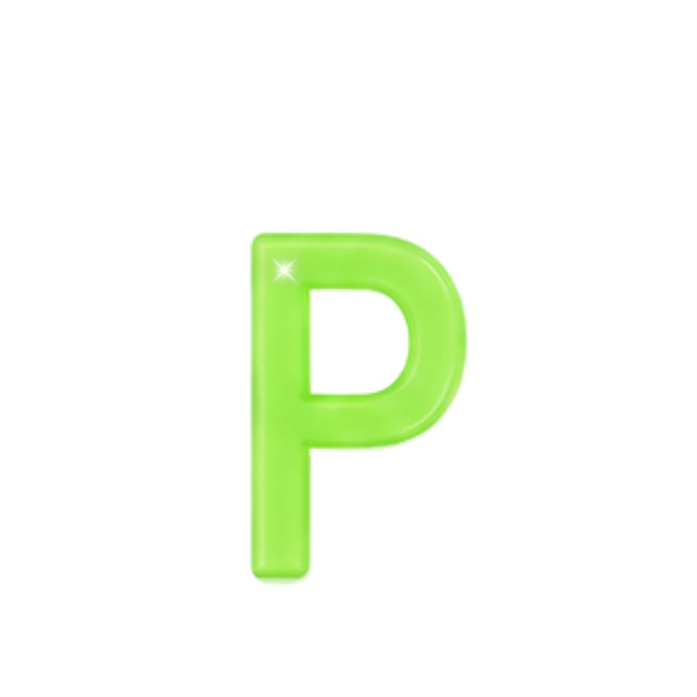 Letras Para Personalizar Fosforecente De Plástico Hard