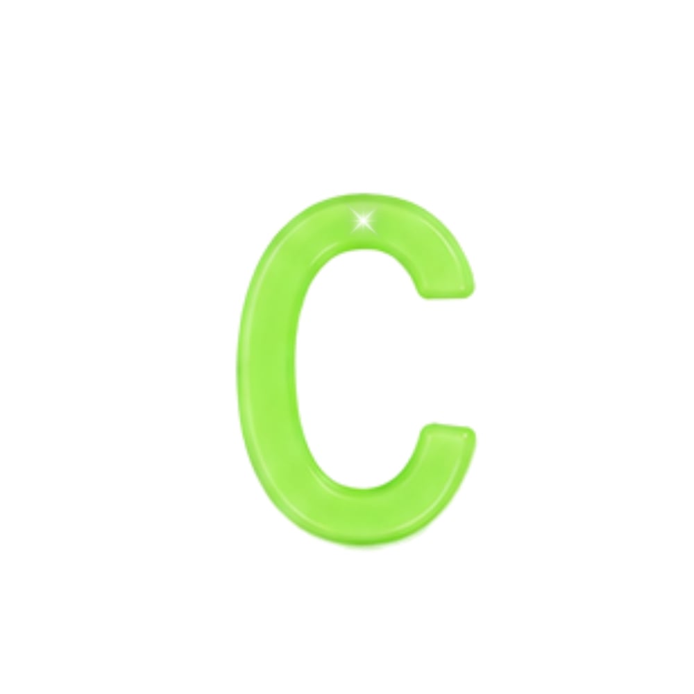 Letras Para Personalizar Fosforecente De Plástico Hard