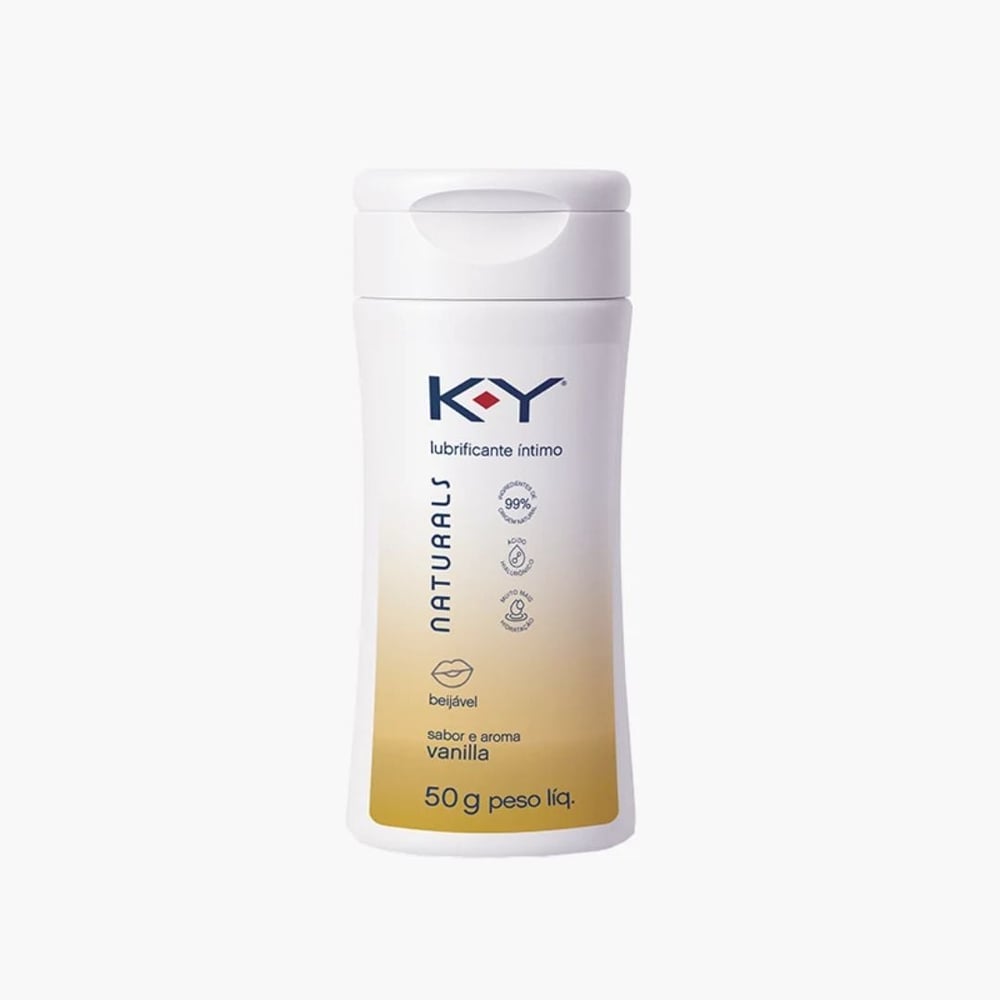 Lubrificante íntimo Beijável Naturals 50g Ky