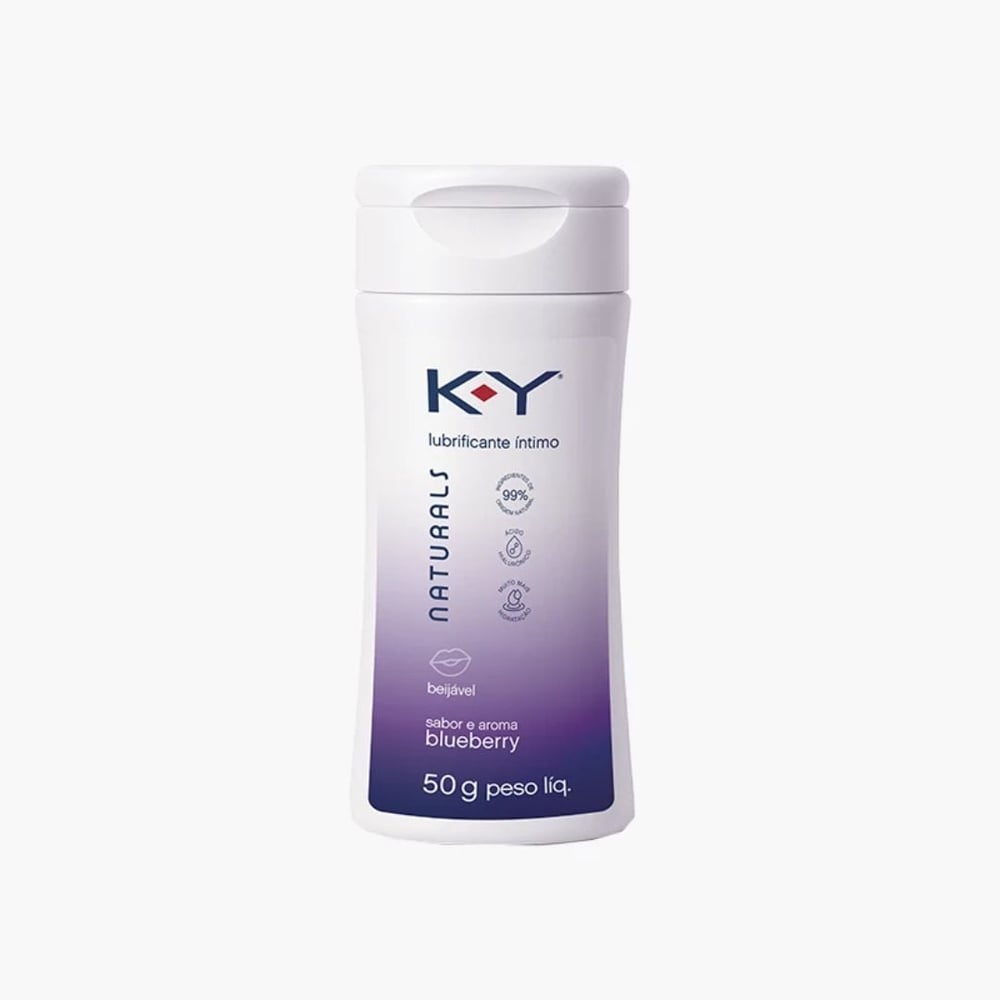 Lubrificante íntimo Beijável Naturals 50g Ky