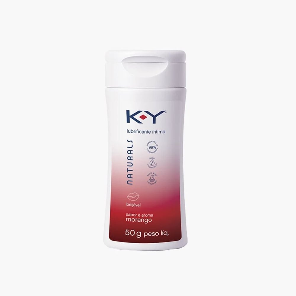 Lubrificante íntimo Beijável Naturals 50g Ky
