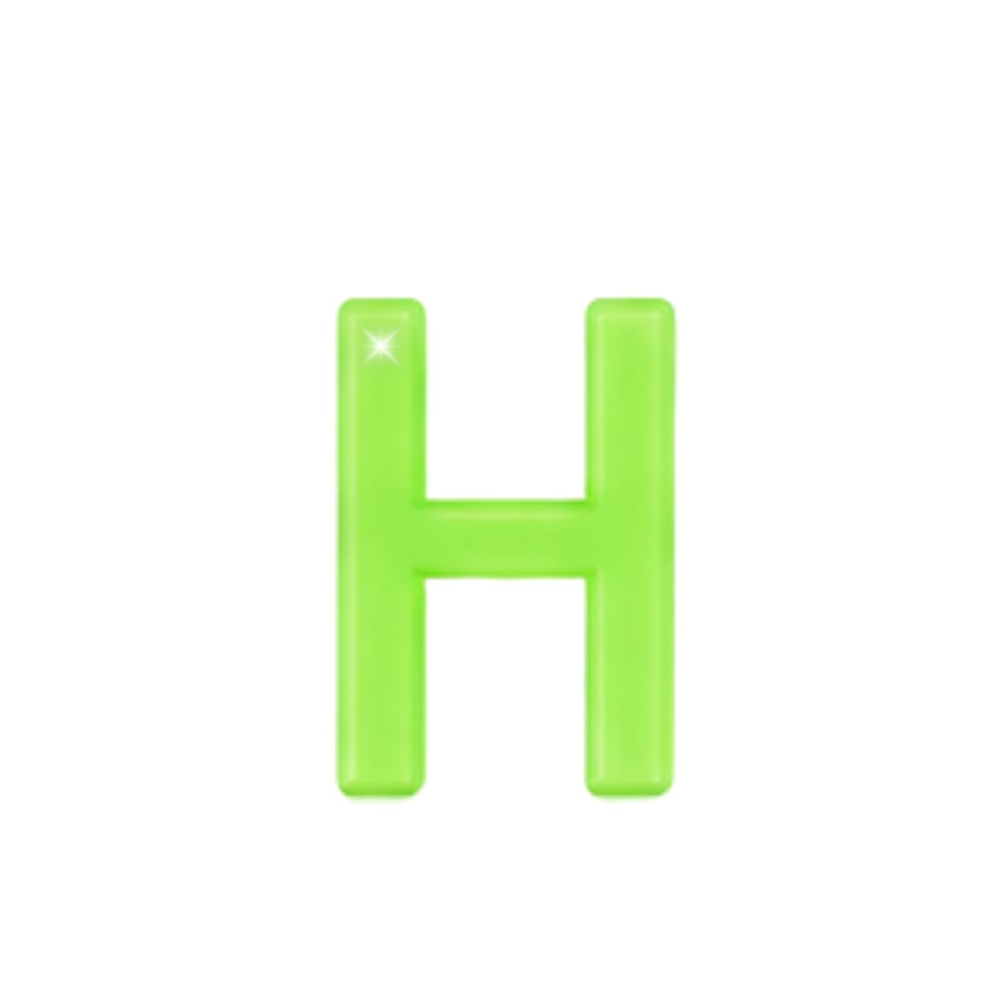 Letras Para Personalizar Fosforecente De Plástico Hard