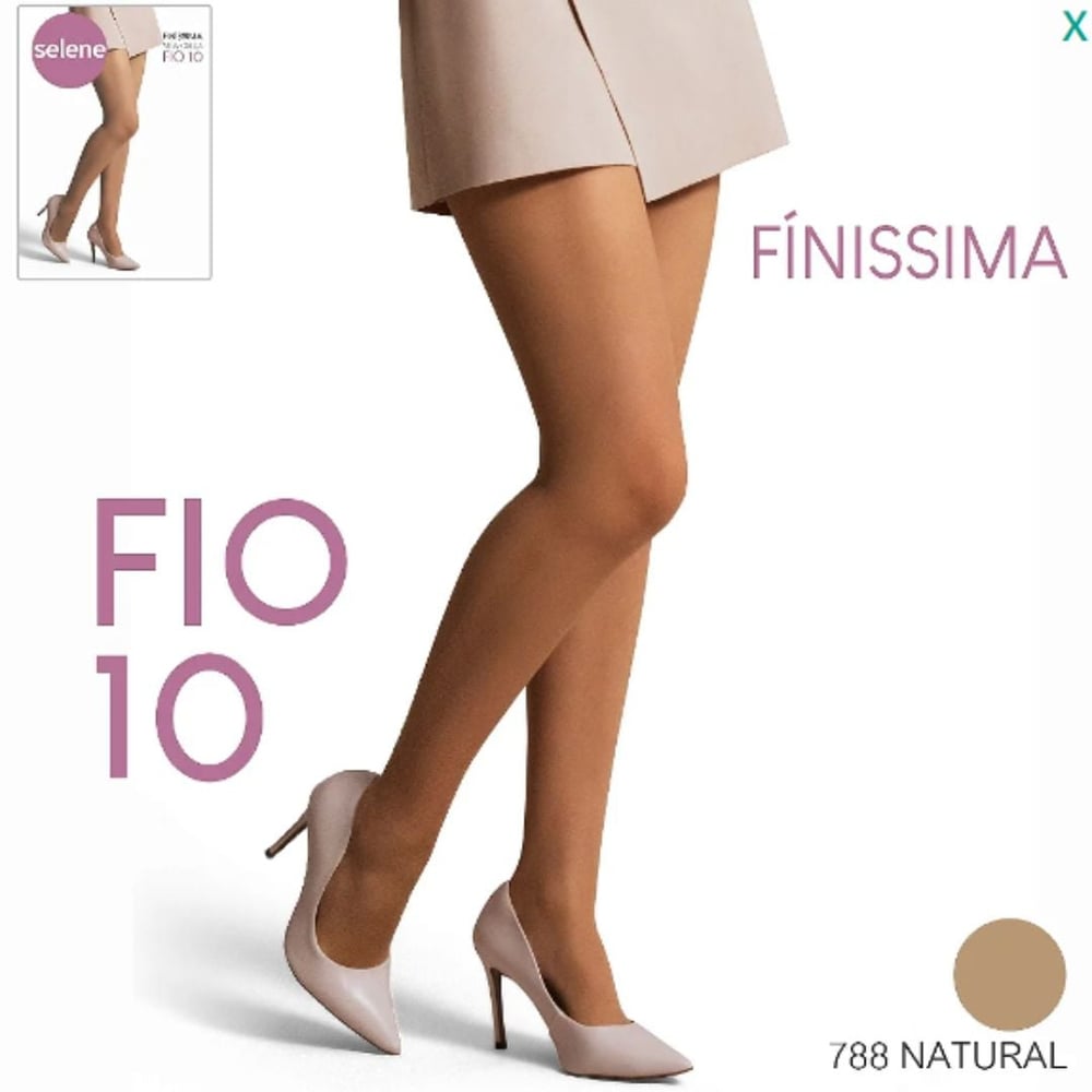 Meia Calça Finíssima Fio 10 Selene