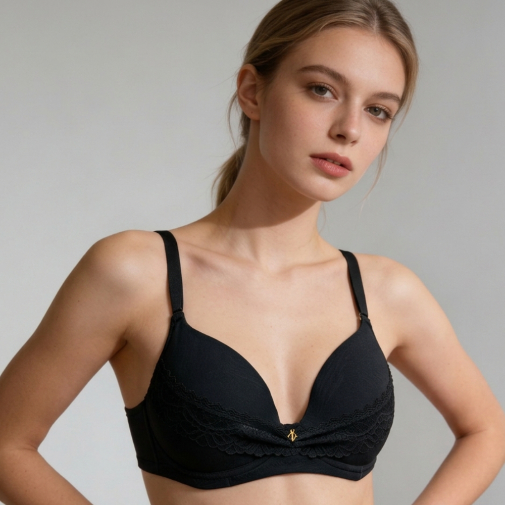 Sutiã Base Bojo Soft Bombom Em Renda Nayane
