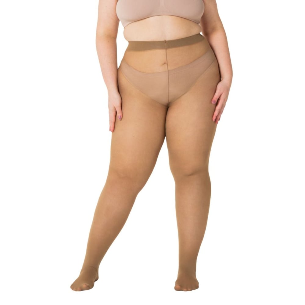 Meia Calça Plus Size Linha Tamanhos Especiais Fio 15 Denier Trifil