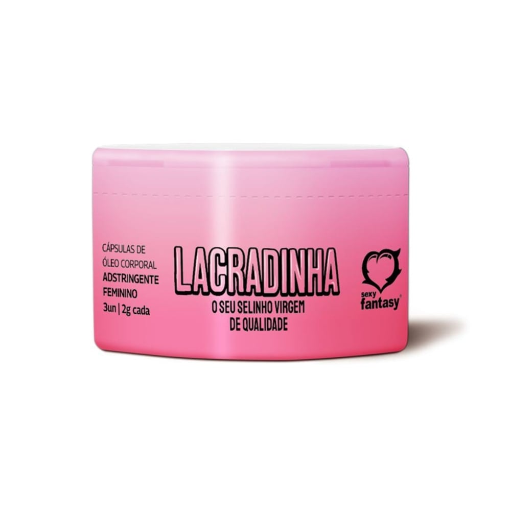 Lacradinha Cápsula Adstringente 3 Unidades Sexy Fantasy