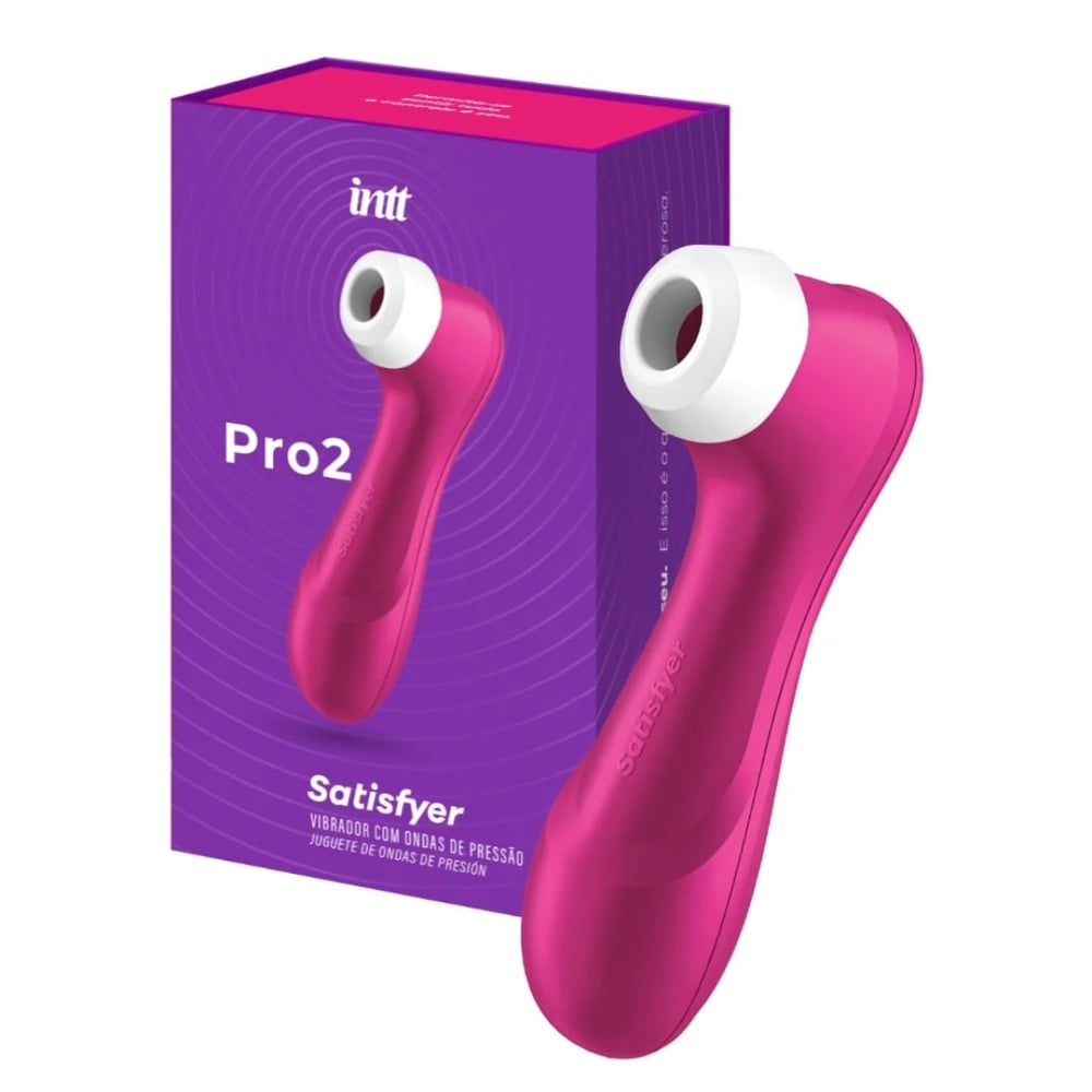 Vibrador Pro 2 Satisfyer Com 11 Intensidades Intt