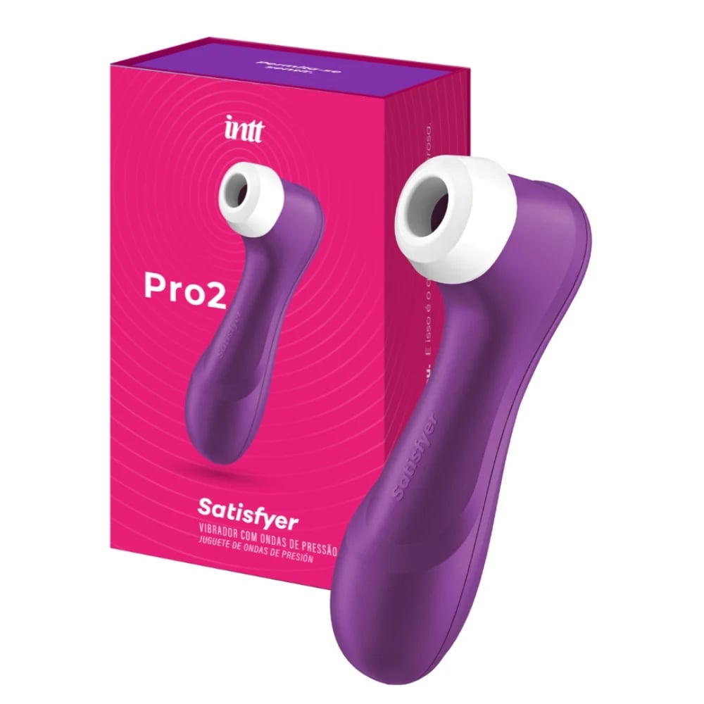 Vibrador Pro 2 Satisfyer Com 11 Intensidades Intt