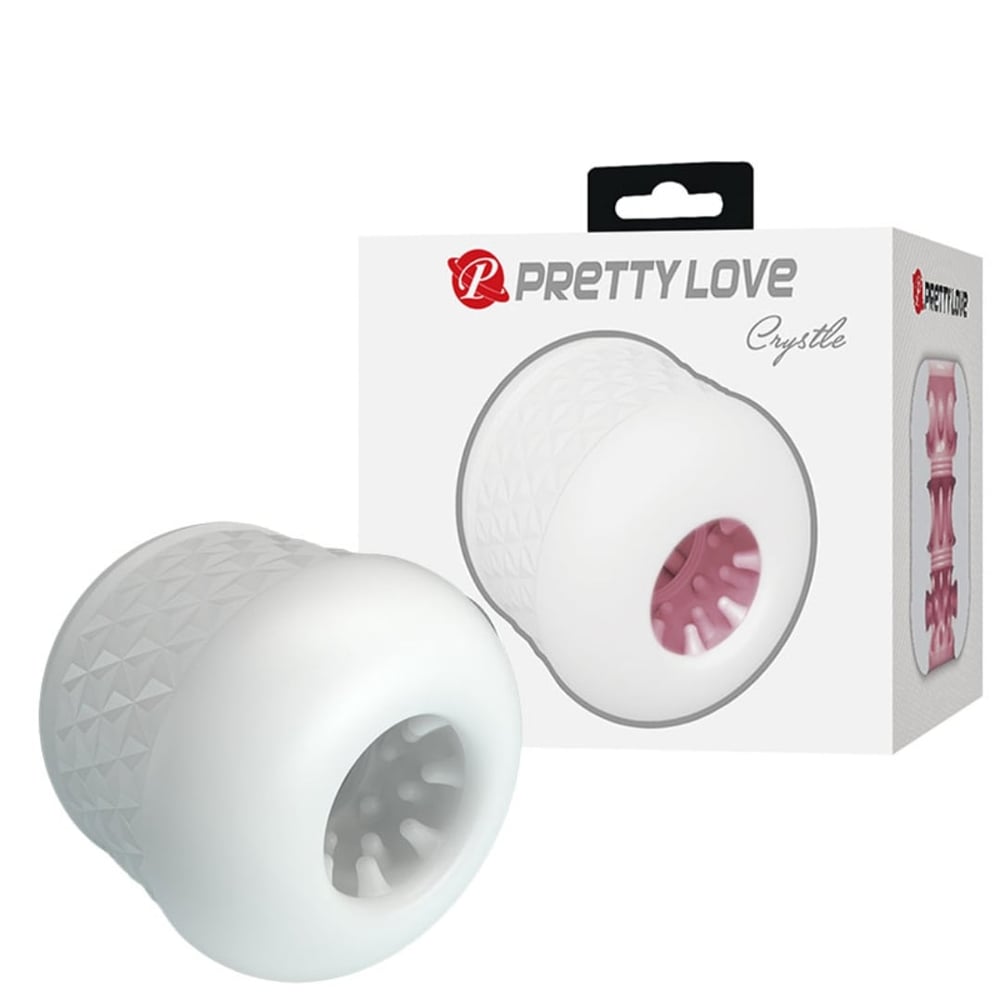 Crystle Masturbador Masculino 3d Com Texturas Pretty Love