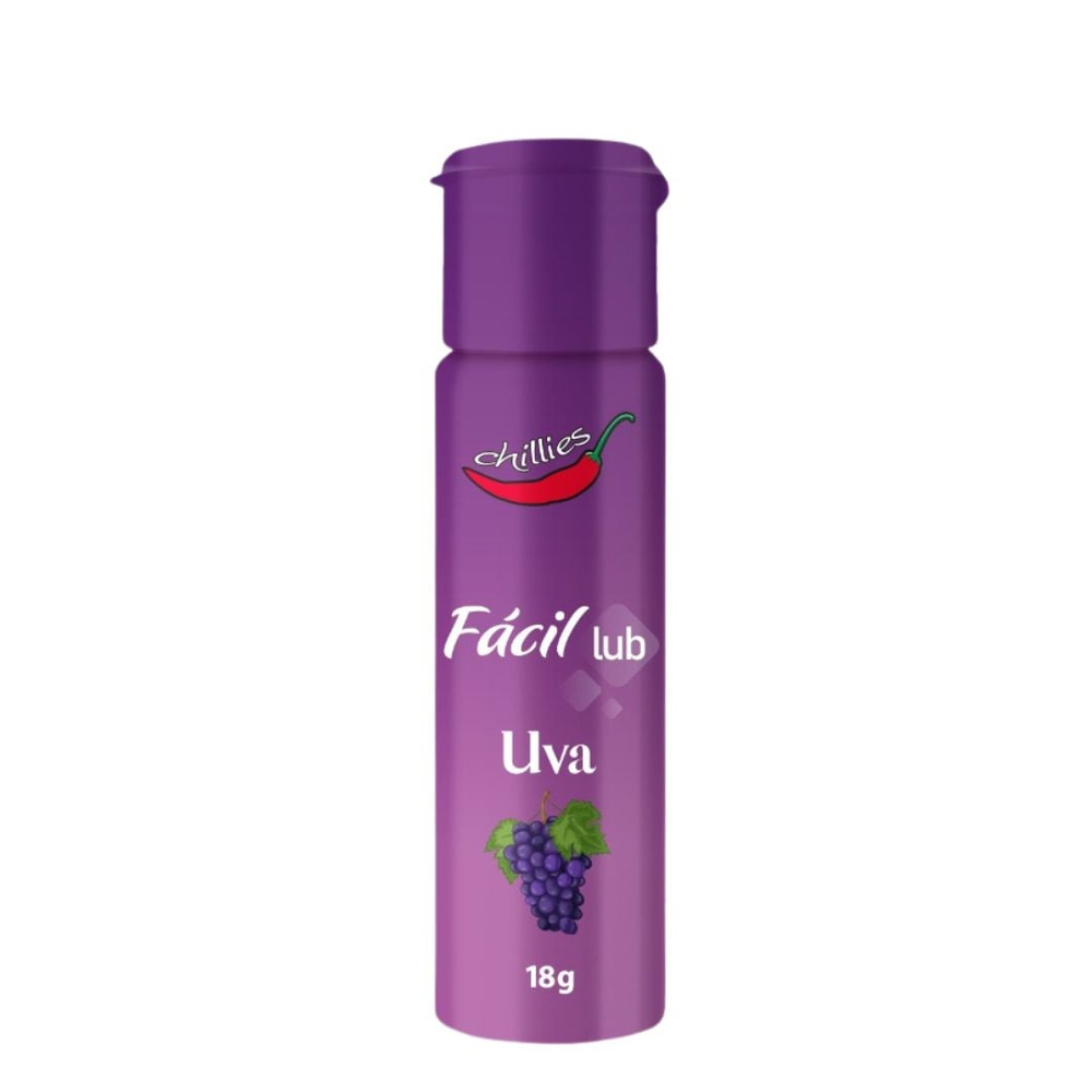 Fácil Lub Lubrificante Beijável 18g Chillies