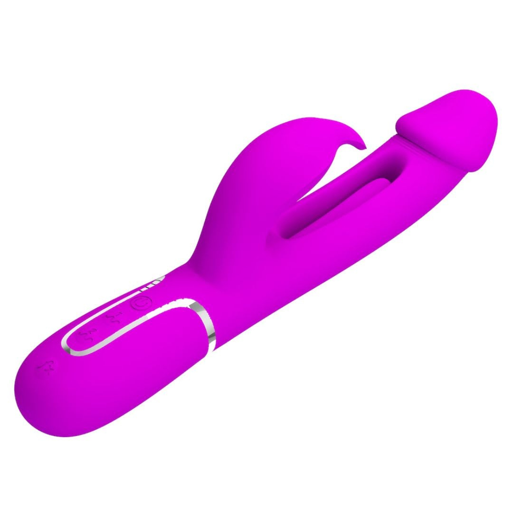 Vibrador Ponto G Kampas Com Glande 7 Modos De Vibrações Pretty Love