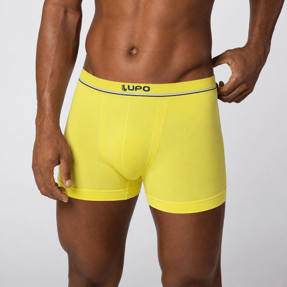 Cueca Boxer Micorfibra Sem Costura Colors Lupo