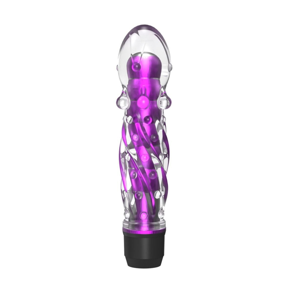 Vibrador Translúcido Com Esferas Estimuladoras Vibe Toys