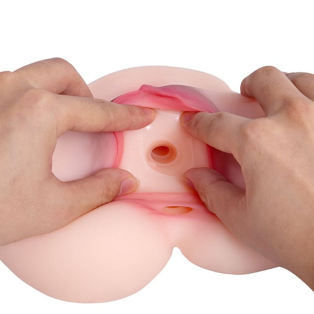 Bella Masturbador Masculino Vagina E ânus Vibe Toys