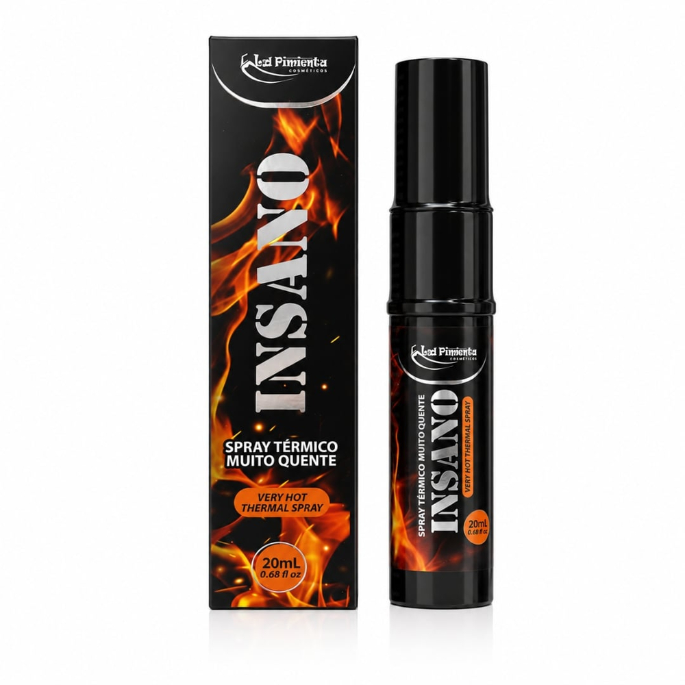Insano Spray Termico Muito Quente 20ml La Pimienta