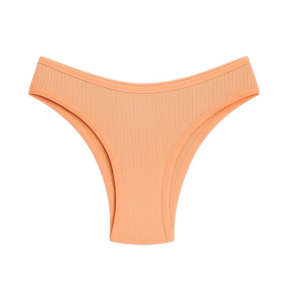 Calcinha Fio Duplo Delicada Tecido Canelado Concept Lingerie