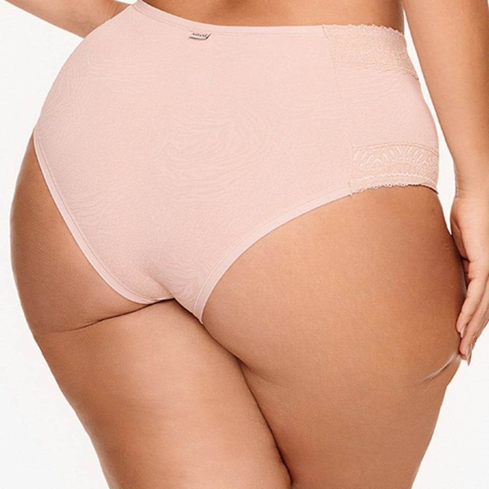Calcinha Plus Size Cintura Alta Frente V Nayane