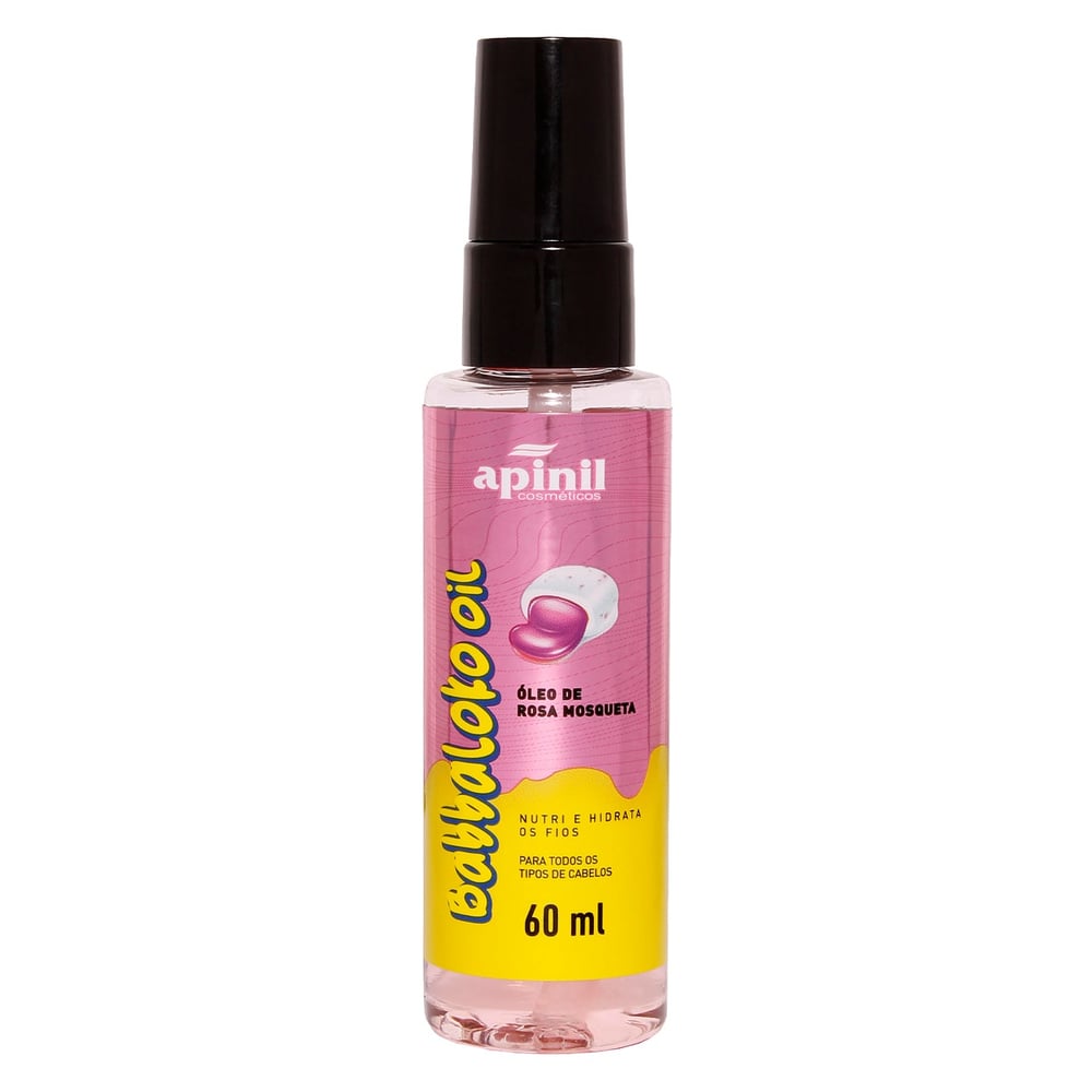 Babbaloko Oil Com óleo De Rosa Mosqueta 60ml Apinil