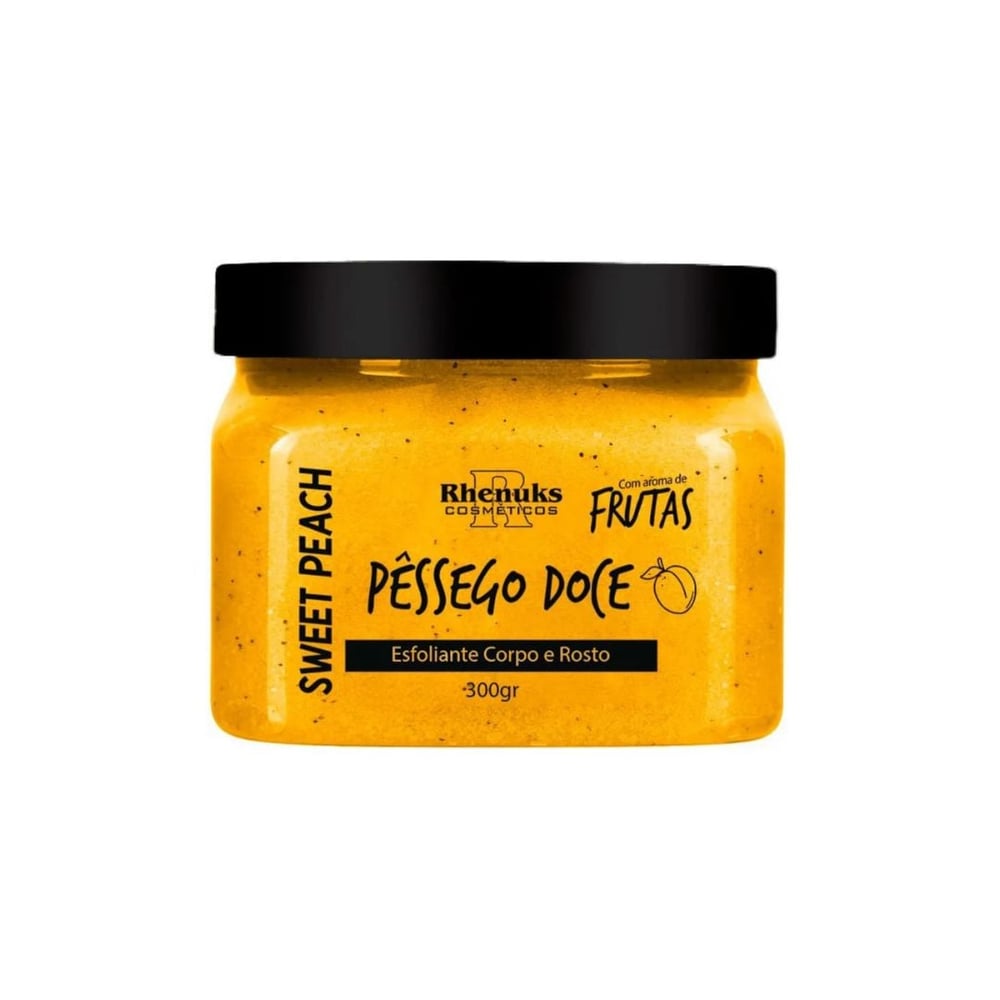 Esfoliante Frutas Corpo E Rosto 300g Rhenuks Cosméticos