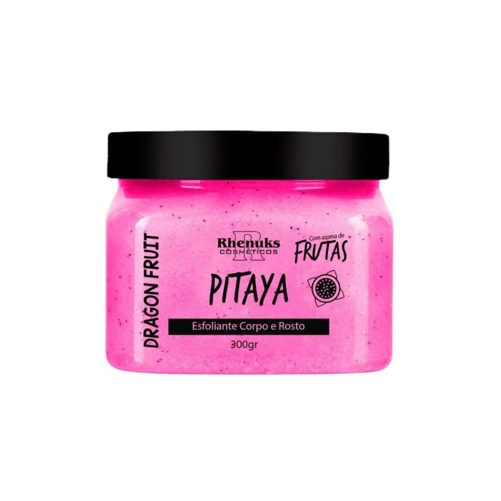 Esfoliante Frutas Corpo E Rosto 300g Rhenuks Cosméticos