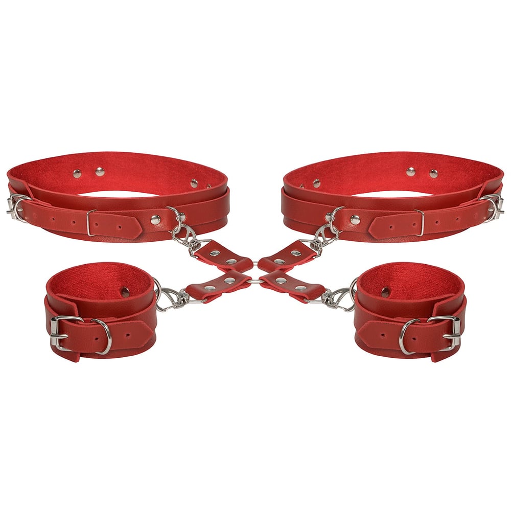 Restritor Creta-x Ajustável Para Coxas E Pulsos Dominatrix