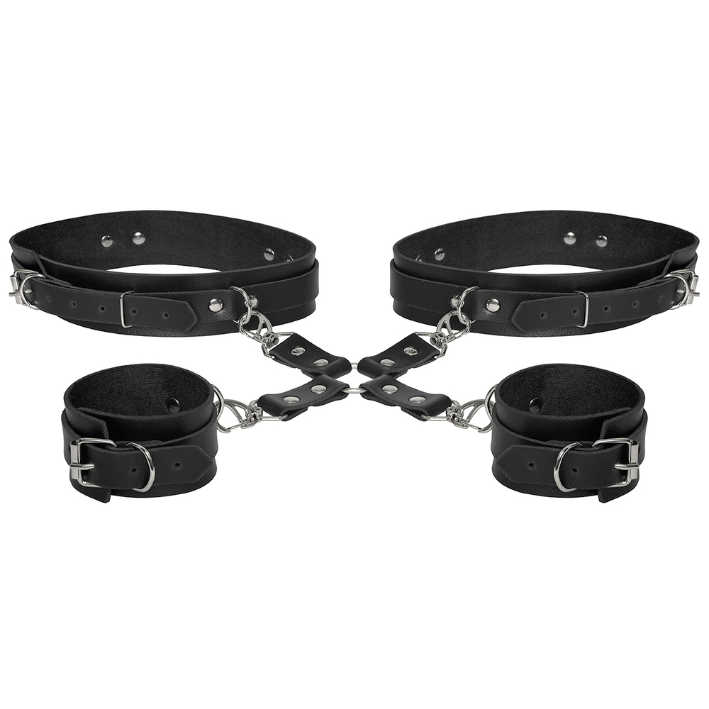 Restritor Creta-x Ajustável Para Coxas E Pulsos Dominatrix
