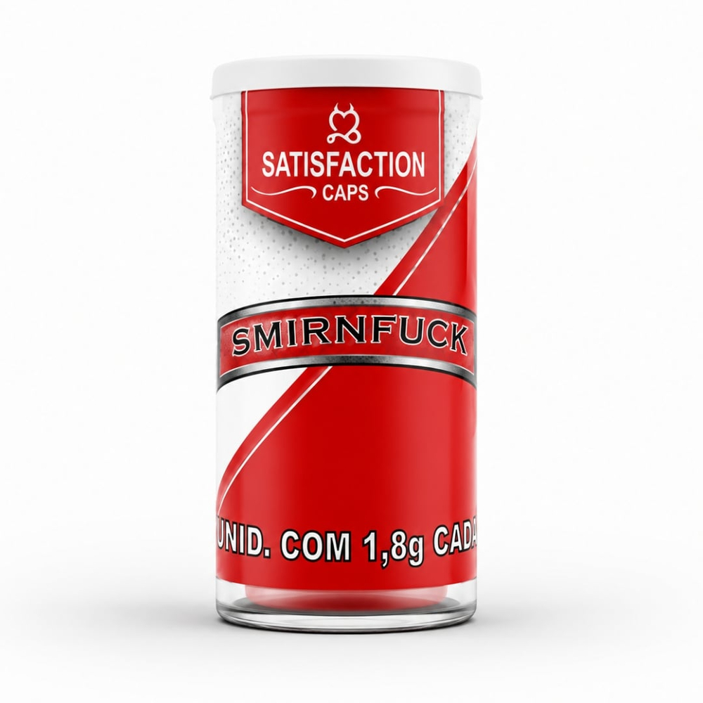 Smirnofuck Ice Caps Drink Bolinha Beijável 03 Unidades Satisfaction Caps
