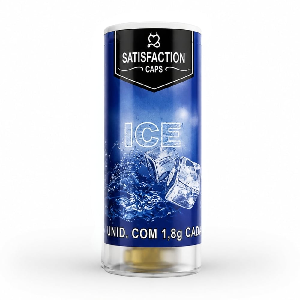 Bolinha Com óleo De Massagem Ice 4 Unidades Satisfaction Caps