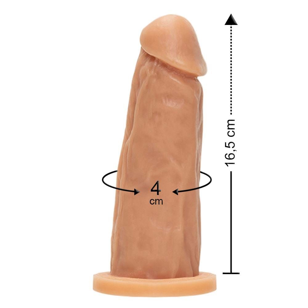 Prótese Realística Maciça Kong 16,5 X 4cm êxtase