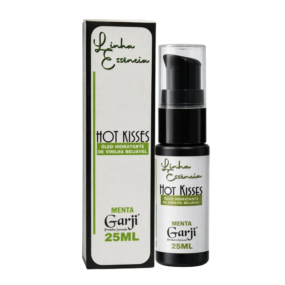 Hot Kisses óleo Hidratante De Virilha Beijável 25ml Garji
