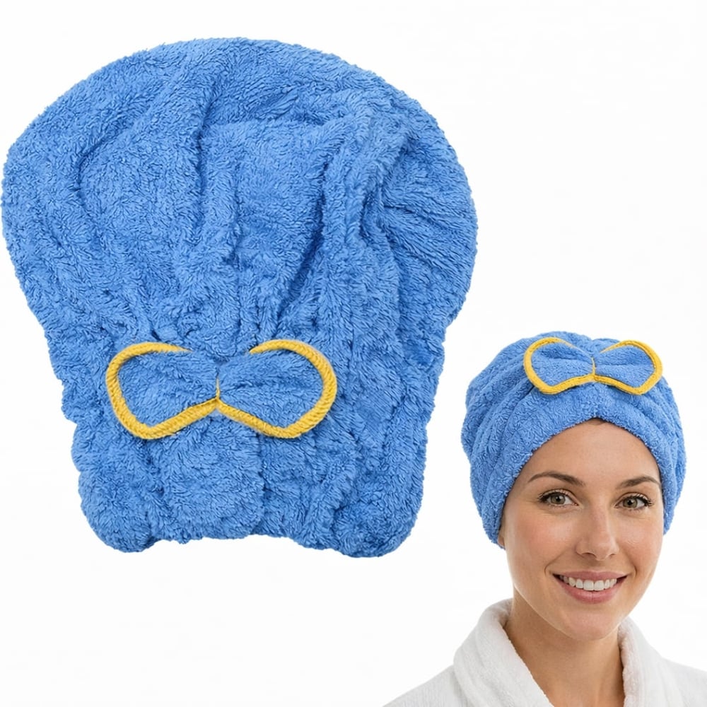 Touca Toalha Com Cores Sortidas Super Soft Vibe Toys
