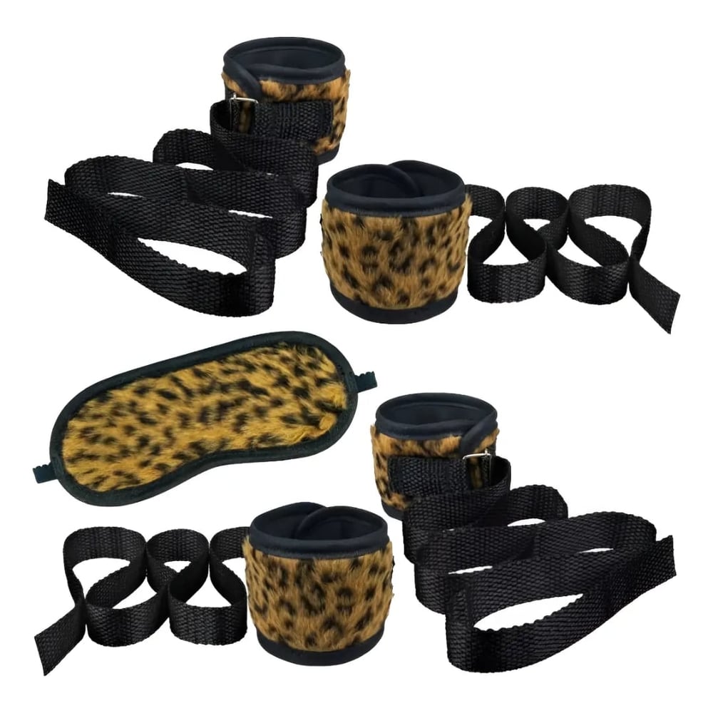 Kit Bondage Pelúcia 5 Itens La Pimienta