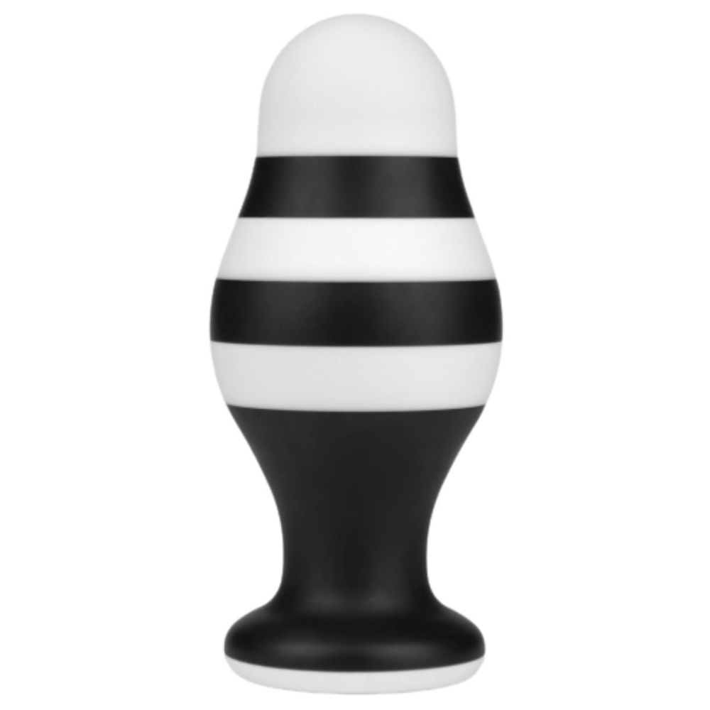 Plug Anal Com Listras 17 X 7,4cm Linha X-missioner Lovetoy