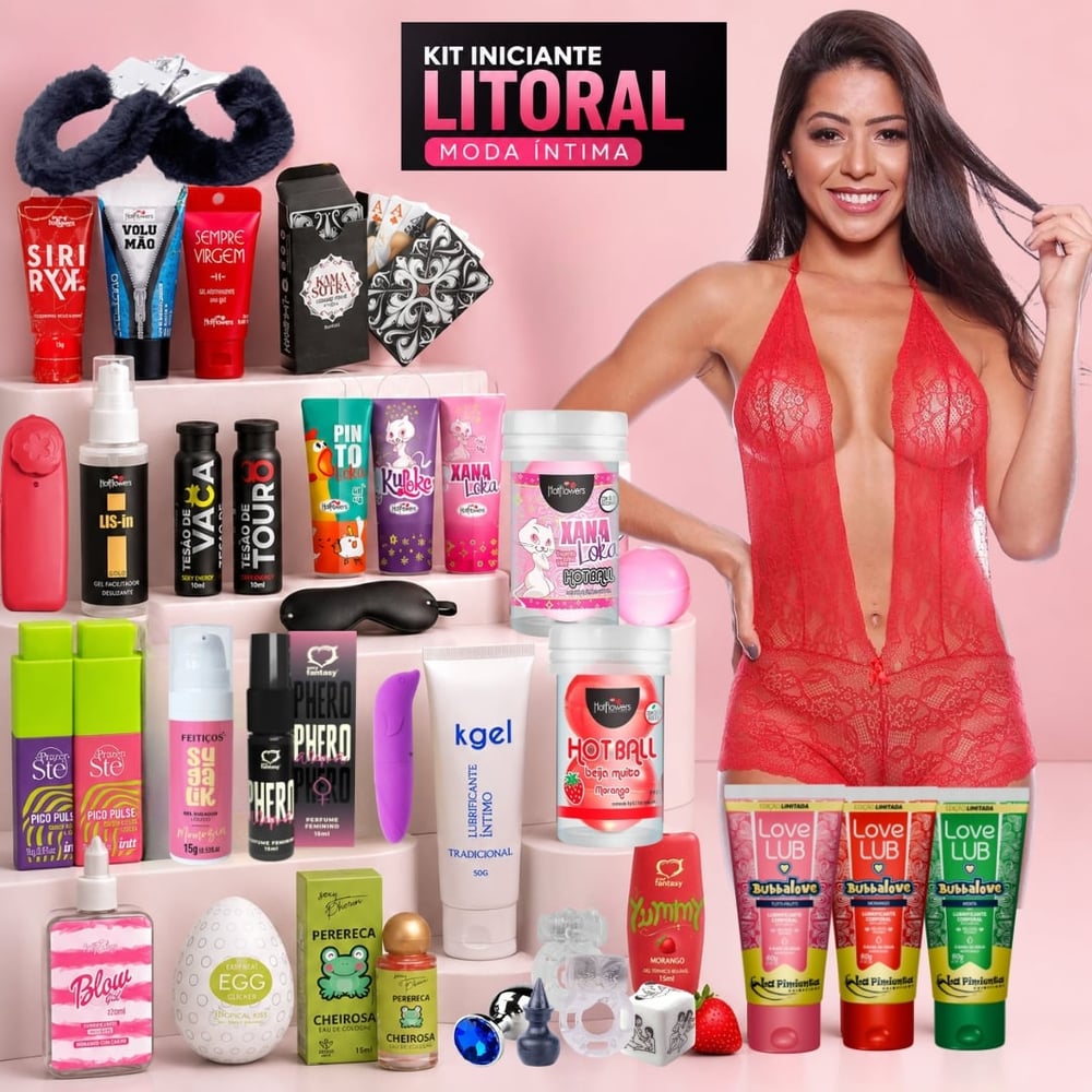 Super Kit Iniciante Com 35 Itens Litoral Moda íntima
