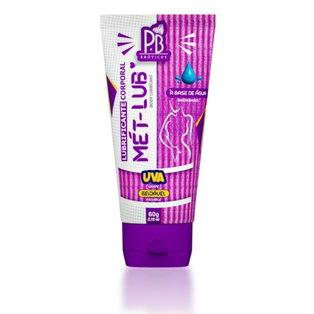 Mét-lub Lubrificante Corporal Beijável 60g La Pimienta