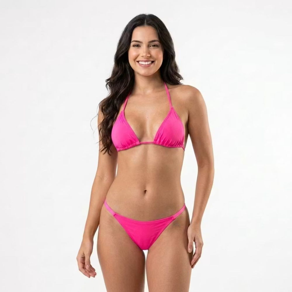 Biquíni Talyta Com Detalhe Em Costura Hangar Lingerie