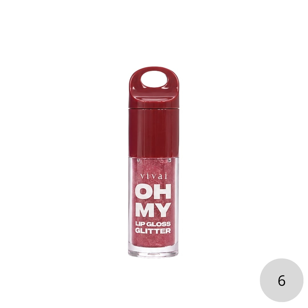 Oh My Lip Gloss Glitter 7ml Vivai